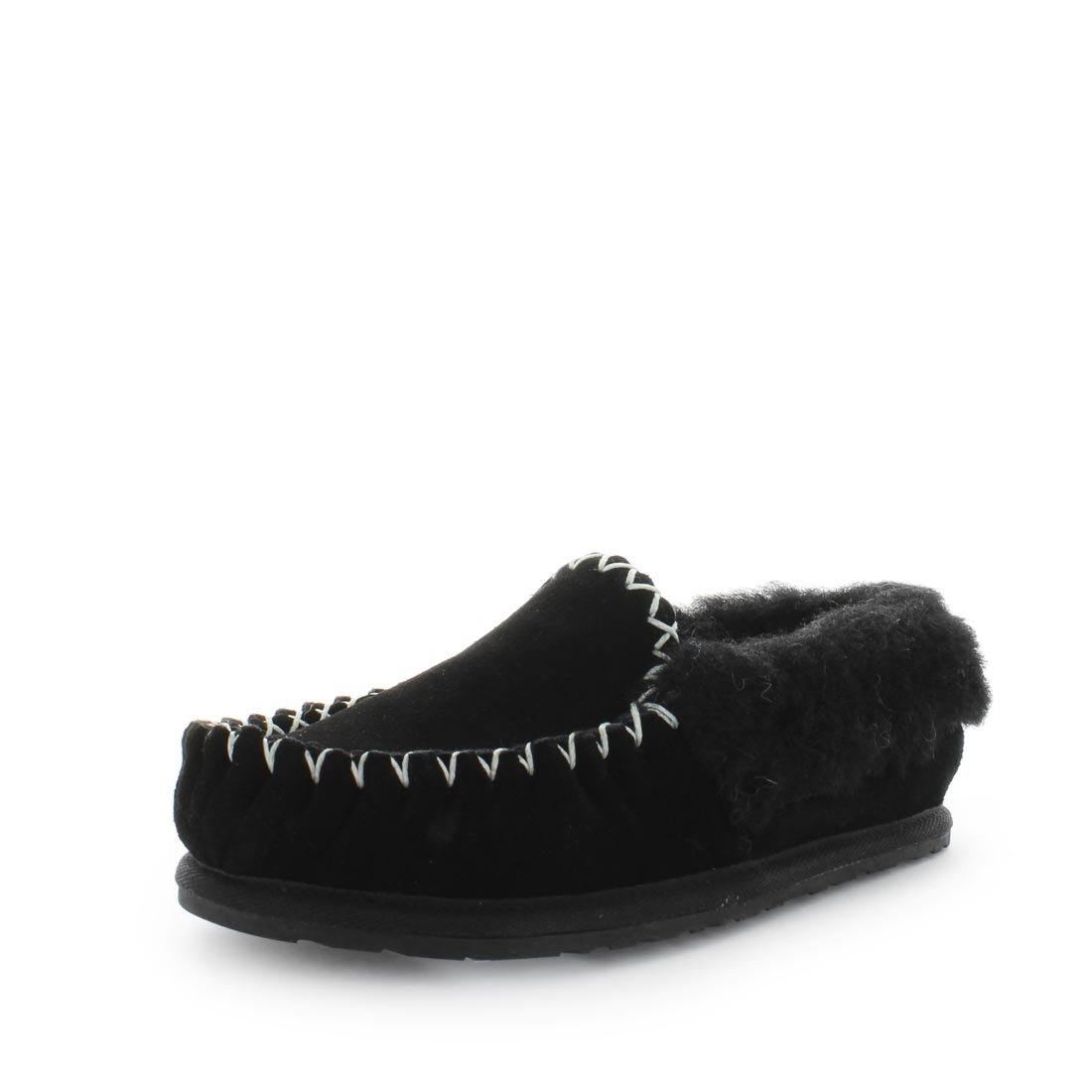 Just Bee UGGs- crafts - womens moccasins slipper style, 100% wool, leather shoe with detailed upper and over hanging wool on the trim - womens comfort slippers - womens best slippers- UGGs (4865771208783)