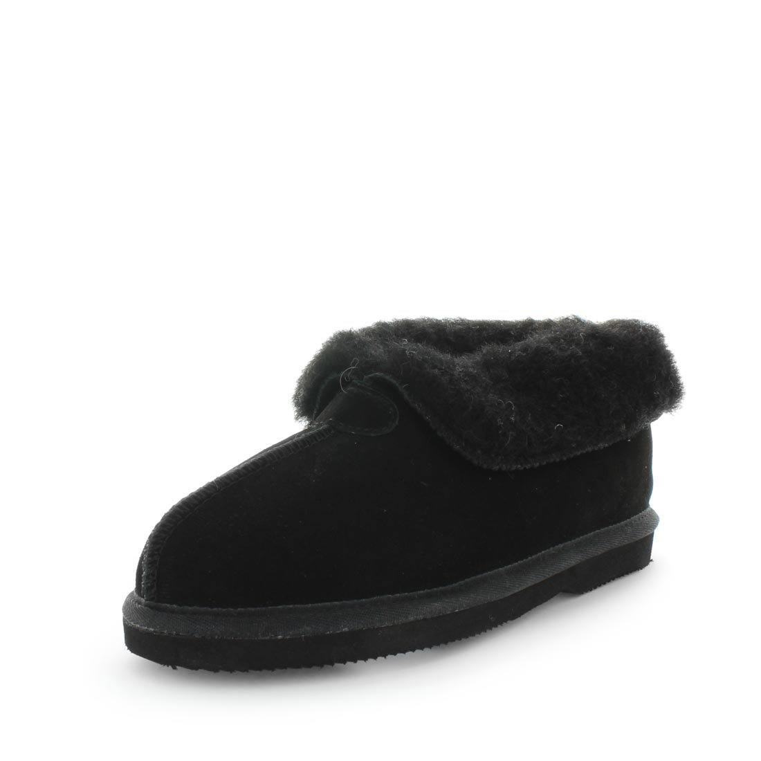 Just Bee UGGs- cosa- womens little boot slipper style, 100% wool, leather shoe with detailed upper and over hanging wool on the trim - womens comfort slippers - womens best slippers- UGGs (4865771176015)