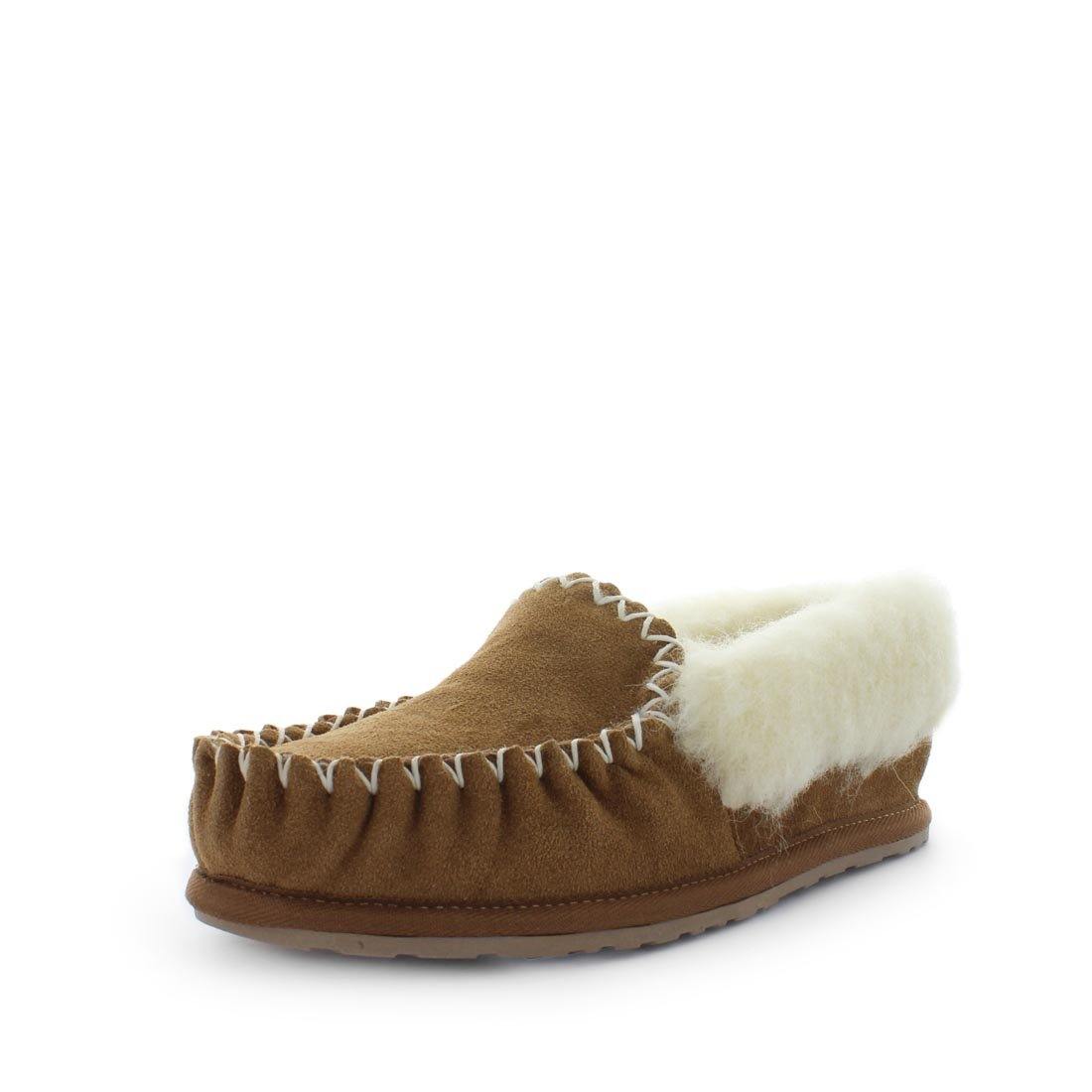 Just Bee UGGs- crafts - womens moccasins slipper style, 100% wool, leather shoe with detailed upper and over hanging wool on the trim - womens comfort slippers - womens best slippers- UGGs (4865771208783)