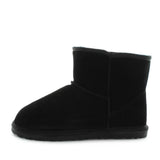 CAFY (6536948285519)Just Bee UGGs- cafy- Men's classic boot style slipper, 100% wool, leather shoe with detailed upper and over hanging wool on the trim - Men's comfort slippers - Men's best slippers- UGGs