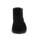 CAFY (6536948285519)Just Bee UGGs- cafy- Men's classic boot style slipper, 100% wool, leather shoe with detailed upper and over hanging wool on the trim - Men's comfort slippers - Men's best slippers- UGGs