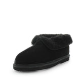 Just Bee UGGs- cosa- womens little boot slipper style, 100% wool, leather shoe with detailed upper and over hanging wool on the trim - womens comfort slippers - womens best slippers- UGGs (4865771176015)