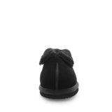 Just Bee UGGs- cosa- womens little boot slipper style, 100% wool, leather shoe with detailed upper and over hanging wool on the trim - womens comfort slippers - womens best slippers- UGGs (4865771176015)