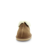 Just Bee UGGs- cosa- womens little boot slipper style, 100% wool, leather shoe with detailed upper and over hanging wool on the trim - womens comfort slippers - womens best slippers- UGGs (4865771176015)