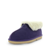 Just Bee UGGs- cosa- womens little boot slipper style, 100% wool, leather shoe with detailed upper and over hanging wool on the trim - womens comfort slippers - womens best slippers- UGGs (4865771176015)