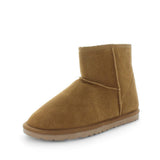 Just Bee UGGs- cutey- womens classic boot style slipper, 100% wool, leather shoe with detailed upper and over hanging wool on the trim - womens comfort slippers - womens best slippers- UGGs (4865700626511)